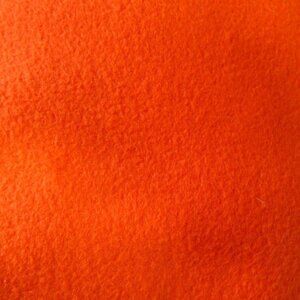 2025 JoAnn Orange Color Anti Pill Fleece Fabric: 3yard x 59"